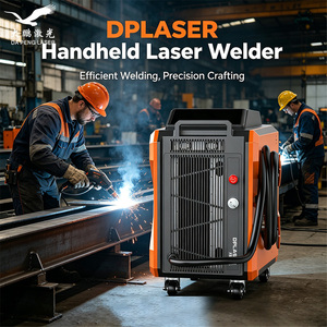 Machine de soudage laser professionnelle DA LASER 1500W refroidie par air 4-en-1 portable : découpeuse, nettoyeur - Product Image 1