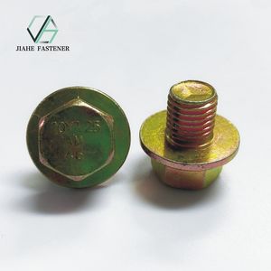 Flansch öl schraube Schraube Motoröl ablass schraube Stopfens ch raube Konkaver Kopf Sechs kant flansch schraube Klasse 8.8 10.9 12.9 - Product Image 2