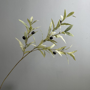 Ramas de Olivo Artificiales de 36 Pulgadas de Largo, 4 Ramas, Hojas de Olivo Artificiales, Decoración de Vegetación Artificial para el Hogar, Oficina, Bodas y Fiestas - Product Image 6
