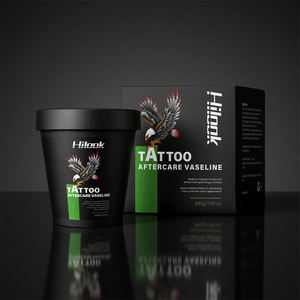 Bálsamo Orgánico para el Cuidado Posterior del Tatuaje de Marca Privada, Humectante de 200g para Reparación y Protección de la Piel del Cuerpo - Product Image 5