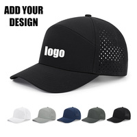 Gorra de Béisbol Personalizada de Secado Rápido, Estilo Dad Hat, sin Estructura, para Impresión, Gorras al por Mayor para Hombre