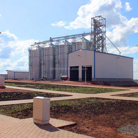 Ligne de production clé en main d'aliments pour animaux 15-20 T/H, usine de traitement de granulés d'aliments pour poulets, porcs, moutons, chèvres