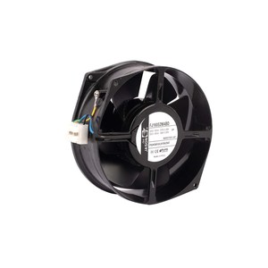 Ventilateur de refroidissement mural axial AC 172 mm 230 V, pales ovales en fonte 172x150x55 mm, débit d'air élevé 271 CFM, double roulement à billes - Product Image 6