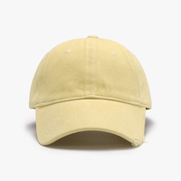 Vente en gros de chapeau de papa 100% coton avec logo personnalisé casquette de baseball non structurée à profil bas tissu Oxford lavé vierge à pois Style vintage