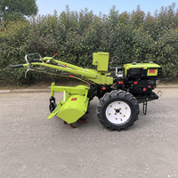 Motoculteur 18 CV avec prise de force - Machine agricole polyvalente pour le labour, le travail du sol et le transport