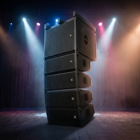 Système audio complet H7I Pro Line Array Speaker, moniteur de scène, caisson de basses 800W, noir