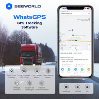 Rastreador GPS de Activos con Energía Solar, Satélite Opcional, Batería de Larga Duración para Contenedores, Flotas de Equipo Pesado y Monitoreo Remoto