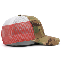 Gorras de camionero para hombre, Gorras de camionero de Color personalizado con parte trasera de malla, modelo 112