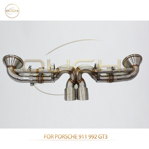 Sistema di Scarico Elettronico Ouchi con Valvola per Porsche 911 992 <span class=keywords><strong>GT3</strong></span>, Impianto di Scarico Catback in Acciaio Inox ad Alte Prestazioni - Product Image 2