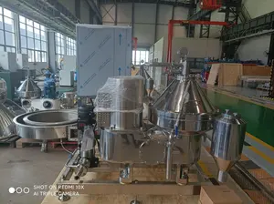 High Quality Highly Automatic PLC Gear Pump Motor Core High Quality Bearing Beer Yeast Separator Engine Separation Equipment