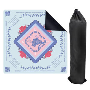 Tapete de Mahjong Plegable Grueso Antideslizante con Bolsa, Reducción de Ruido, Fácil de Limpiar, Duradero <span class=keywords><strong>y</strong></span> <span class=keywords><strong>sin</strong></span> <span class=keywords><strong>Olor</strong></span> - Product Image 3