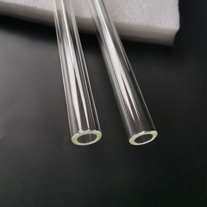 Di alta qualità resistente al calore trasparente tubo di <span class=keywords><strong>vetro</strong></span> borosilicato per <span class=keywords><strong>portacandele</strong></span> copertura antivento - Product Image 1