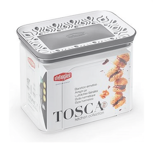 Barattolo <b>plastica</b> (1,2Lt) TOSCA Grigio 55604 - Product Image 3