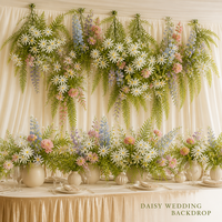 Mori-Stil Langstielige Seiden-Kunstblumen Kleine Gänseblümchen Langer Zweig Wilder Duft für Hochzeit Heim Fotografie Dekoration