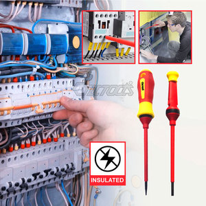 Qixin Nhà Máy Tùy Chỉnh Bán Buôn 12Pcs Chrome Vanadium Thép Cách Điện Thợ Điện Tay Công Cụ Vde <span class=keywords><strong>Screwdriver</strong></span> <span class=keywords><strong>Set</strong></span> - Product Image 6