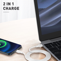 Câble de charge rapide LDNIO LC121-I 30W, prix usine, câble USB C pour charge rapide PD pour téléphone et tablette