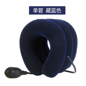 Cervical <b>Traction</b> <b>Device</b> Full Velvet Inflatable <b>Neck</b> Brace Single Tube Portable Home Use Manual Operation - Product Image 2