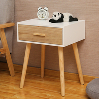 Muebles de madera Estilo del norte de Europa Sofá Mesita de noche Lámpara familiar Ark Desmontaje Armarios de almacenamiento para sala de estar