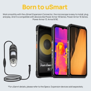 กล้องจุลทรรศน์ดิจิตอลแบบมีสายรุ่นดั้งเดิมของ <span class=keywords><strong>Ulefone</strong></span> USmart C01 สำหรับ <span class=keywords><strong>Ulefone</strong></span> <span class=keywords><strong>Armor</strong></span> 9 <span class=keywords><strong>9E</strong></span> 13 16 ซีรีส์ 18 ซีรีส์ - Product Image 2