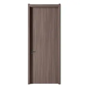Supplier wholesale Composite Paint Free Sound Insulation Conventional Solid Wood Doors for Living Room