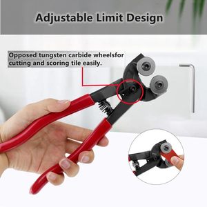 Heavy Duty Wheeled Glass Mosaic Nipper Ceramic Tile Cutter <b>Pliers</b> Mosaic Cutter Tool <b>Set</b> Glass Tile <b>Pliers</b> - Product Image 2