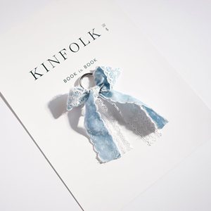 Exquisite Cowboy Ribbon White Lace Bow Keychain Bag Pendant Sweet Bowknot Pendant Key Chains for <b>Women</b> Handbag Backpack <b>Keyring</b> - Product Image 4