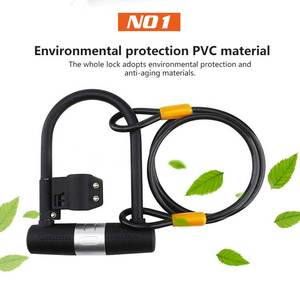 Vente flash - Cadenas de sécurité pour vélo en acier de 16 mm, type U, antivol, robuste - Product Image 5