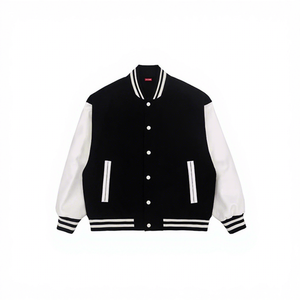Chaqueta de Béisbol de Invierno, Nueva, Personalizada, para Hombre y Mujer, Estilo Hip Hop Urbano, Gruesa, Resistente al Viento, con Bordado Frontal - Product Image 6