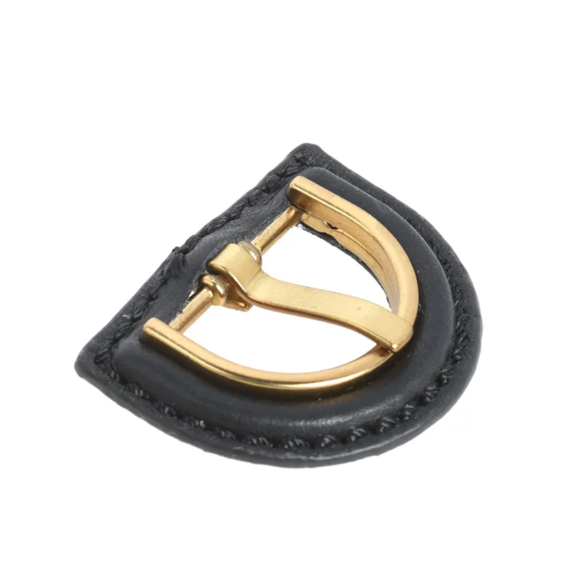 leather OR PU covered accessories buckle for bag shoe clothing hardware belt buckle in custom design and size