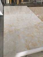 Ligne de production de feuilles de marbre artificiel en plastique extrudeuse de feuilles de marbre pvc