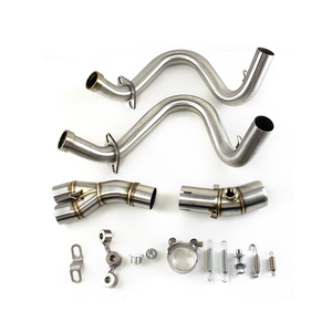 Colector de Escape de Acero Inoxidable para <span class=keywords><strong>Kawasaki</strong></span> Ninja <span class=keywords><strong>650</strong></span> Z650 2012-2025 <span class=keywords><strong>ER6N</strong></span> ER6F Versys Z650RS, Sistema de Escape Completo para Motocicleta - Product Image 4