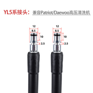 Manguera para lavadora a presión de 180 bar, 2600 PSI, PVC, manguera de alta presión para lavado de autos y máquinas de limpieza - Product Image 5