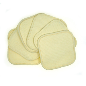 Struccante quadrato/rotondo in cotone riciclabile ecologico realizzato con <span class=keywords><strong>spugne</strong></span> e scrubber in cotone sostenibile - Product Image 1