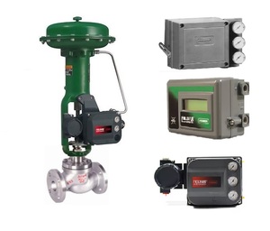 Posicionador de Válvula Eléctrico Fisher DVC6200 y Actuador de Válvula 657, Nuevas Piezas de Válvula de Hierro Fundido - Product Image 1