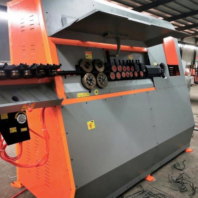 Cnc Wire Bending Machine for Iron Steel with 12pcs Pre-straighten Rollers DAPU