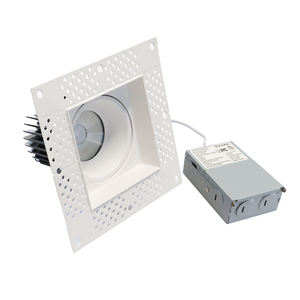 Nouvelle Gamme de Spots LED Encastrables Commerciaux Sans Cadre pour Intérieur, 4 Pouces, 15W 18W, Tension AC120-277V, 5 Températures de Couleur (CCT) Sélectionnables, Cadrans Ronds/Carrés - Product Image 3