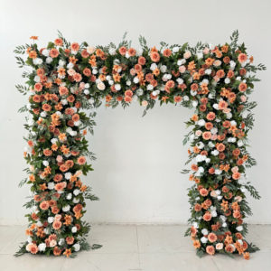 Arreglos Florales Artificiales <span class=keywords><strong>de</strong></span> Seda Blanca al por Mayor para Arcos <span class=keywords><strong>de</strong></span> Boda, Graduaciones, Navidad y San Valentín - Product Image 4