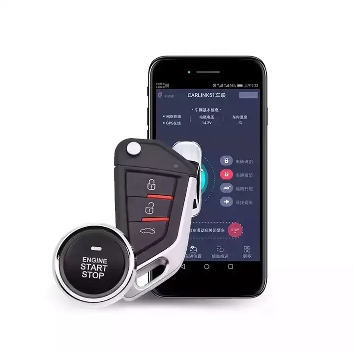 GPS-Tracking-Gerät Mobiltelefon App Control Smart Remote Starter Auto Motor Start-Stopp-System