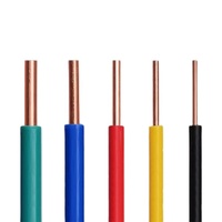 1,5 MM 2,5 MM 4MM 6MM BV BVR Elektrischer Draht 450 750V PVC-Haus verdrahtung Flexibler elektrischer Draht und Kabel