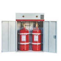Sistem Pemadam Kebakaran Gas Penyimpanan Tekanan Eksternal CA FIRE HFC-227ea/FM200 Bersertifikasi CCCF untuk Perlindungan Aset Bernilai Tinggi