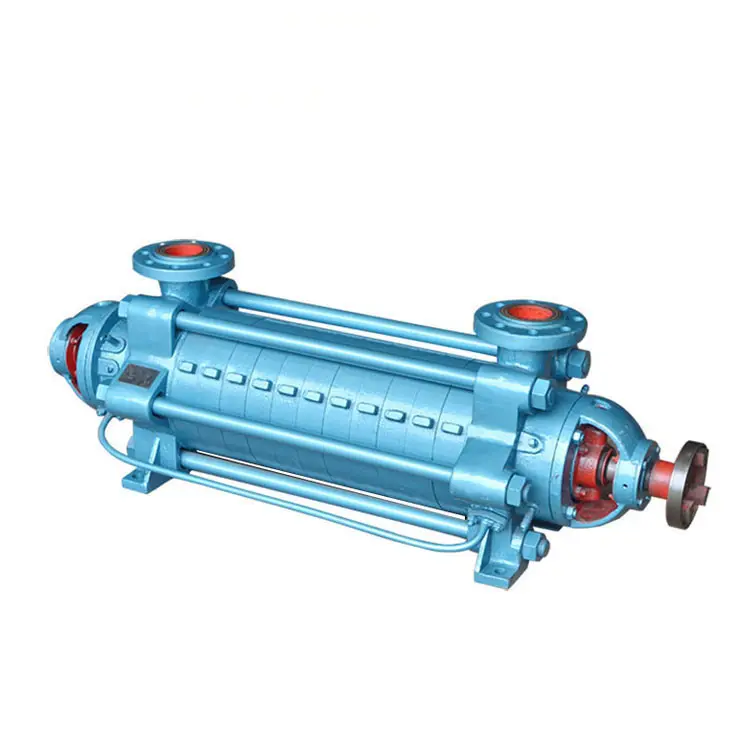 Supply 500m horizontal multi stage centrifugal water pump high pressure boiler feeding water pump for sugar industry