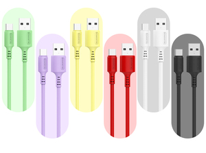 Super Carga Rapida 3.1A De Cable <span class=keywords><strong>USB</strong></span> De Modelo BP06 Buen Diseno SOMOSTEL <span class=keywords><strong>Con</strong></span> Color Macarones - Product Image 2
