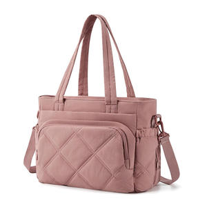 <span class=keywords><strong>Sac</strong></span> à lunch personnalisé matelassé pour femmes multi-poches <span class=keywords><strong>sac</strong></span> fourre-tout de pique-nique tendance - Product Image 1