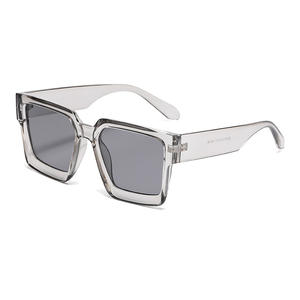 Lunettes <span class=keywords><strong>de</strong></span> soleil carrées surdimensionnées unisexes tendance 2025 – Monture en acétate <span class=keywords><strong>de</strong></span> luxe, verres polarisés – Vente en gros - Product Image 5