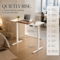 AOR Home Station de travail électrique silencieuse avec plateau relevable pour bureau, ordinateur et apprentissage, couleurs personnalisables, vente en gros usine