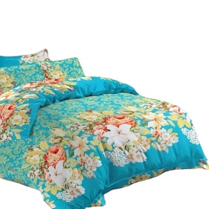Bán Buôn 100% Polyester <span class=keywords><strong>3D</strong></span> Phân Tán In Sợi Nhỏ Bedsheet Vải Bộ Đồ Giường Bộ Chăn Cho Gia Đình Dệt May - Product Image 2