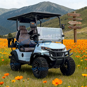 Carrito de Golf de Cuatro Plazas de Alta Calidad/Carrito de Golf para Calle, Fácil de Cambiar, Carrito de Golf Eléctrico para Transporte Especial - Product Image 2