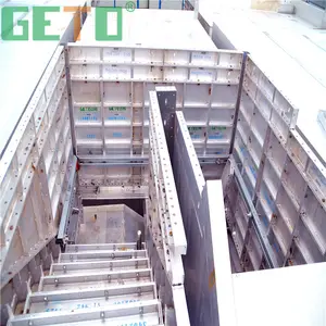 पेरी तिकड़ी Formwork गैर-विनाशकारी निरीक्षण वेल्ड द्वारा ठोस Shuttering एल्यूमीनियम Formwork हल्के Pallets