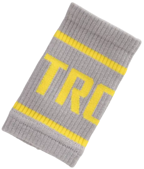 Bandas de pulso para homens e mulheres, faixa de pulso personalizada cruz com logotipo de algodão/nylon esportiva
