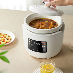 <span class=keywords><strong>Olla</strong></span> Arrocera Eléctrica para Cocina, <span class=keywords><strong>Olla</strong></span> Multiusos de 500W, <span class=keywords><strong>Olla</strong></span> de Cocción Lenta de Cerámica para Uso Familiar. - Product Image 1